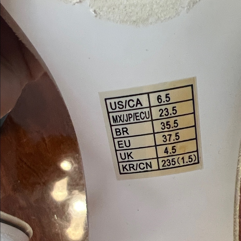 Forever 21 Nude Strappy Heels - Picture 6 of 6